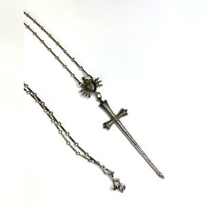 Bloodmilk Retired Suite of Swords OG Necklace